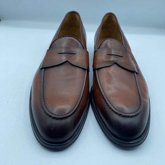 Antonio Maurizi  Penny Loafers Mens US 9 EU 42 Brown Slip On Classiccore NWOB main image 11